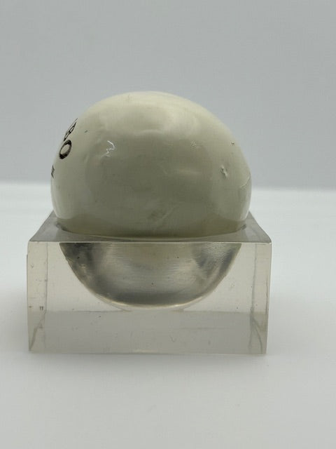 LION Jumbo Authentic Feathery Golf Ball on a Resin base